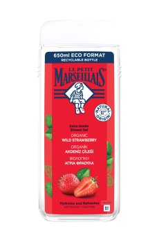 Гель для душа Le Petit Marseillais БИО Дикая клубника, 650 мл