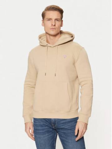 Guess Jeans Світшот M4YQ22 K9V31 Бежевий Regular Fit Guess Jeans Світшот M4YQ22 K9V31 Бежевий Regular Fit
