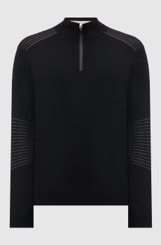 Черный джемпер SCIORES из шерсти