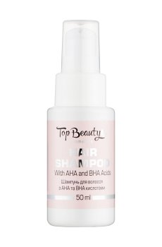 Шампунь для волос Top Beauty Hair Shampoo With AHA and BHA Acids с АНА и ВНА кислотами, 50 мл