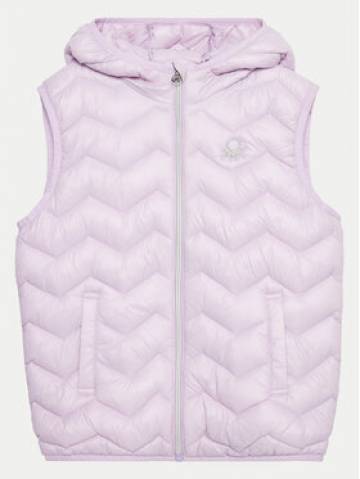 United Colors Of Benetton Жилет 21INCJ00Q Фіолетовий Regular Fit United Colors Of Benetton Жилет 21INCJ00Q Фіолетовий Regular Fit