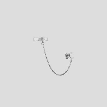 Серебряные серьги Minimal ВС-633р Серебряные серьги Minimal ВС-633р