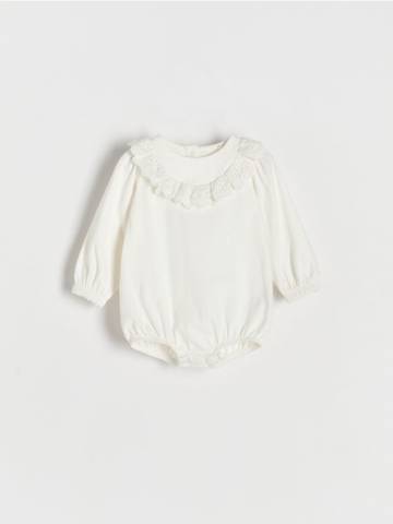 Reserved - BABIES` BODY SUIT - кремовий - 7249I-01X Reserved - BABIES` BODY SUIT - кремовий - 7249I-01X