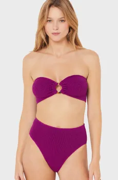 Женские фиолетовые трусики от купальника ONESIZE BY ETAM Фиолетовый ONESIZE Etam 6544538