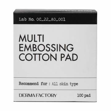 Многофункциональные ватные диски Derma Factory Multi Embossing Cotton Pad, 100 шт Многофункциональные ватные диски Derma Factory Multi Embossing Cotton Pad, 100 шт