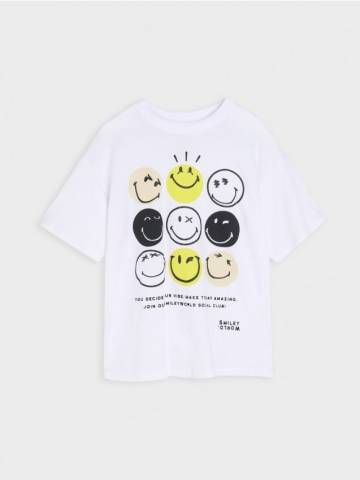 Футболка SmileyWorld® - білий Футболка SmileyWorld® - білий