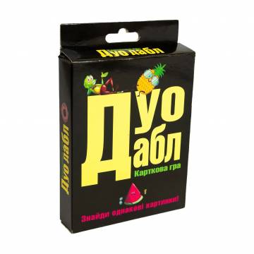 Настольная игра Strateg ДуоДабл, на украинском языке, от 6 лет, 9.1*11.5*2.2 см (30218) Настольная игра Strateg ДуоДабл, на украинском языке, от 6 лет, 9.1*11.5*2.2 см (30218)