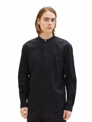 Tom Tailor Denim Сорочка 1034921 Чорний Regular Fit Tom Tailor Denim Сорочка 1034921 Чорний Regular Fit