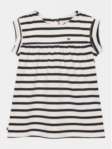 Tommy Hilfiger Повсякденна сукня KN0KN01627 Білий Regular Fit Tommy Hilfiger Повсякденна сукня KN0KN01627 Білий Regular Fit