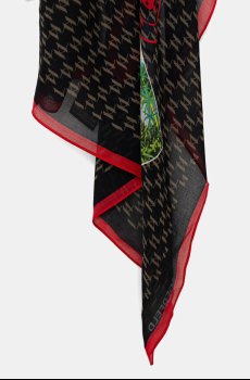 Платок с примесью шёлка Karl Lagerfeld IKON MONOGRAM