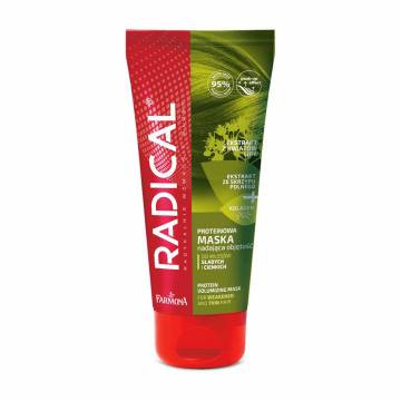 Протеиновая маска Farmona Radical Protein Volumizing Mask для объема ослабленных и тонких волос, 100 мл Протеиновая маска Farmona Radical Protein Volumizing Mask для объема ослабленных и тонких волос, 100 мл