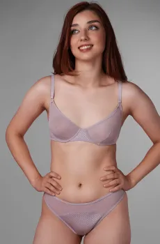 Женский сиреневый бюстгальтер Сиреневый 75B brabrabra SLZ24701074