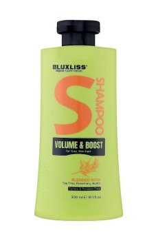 Шампунь Luxliss Volume & Boost Shampoo для объема тонких и редких волос, 300 мл