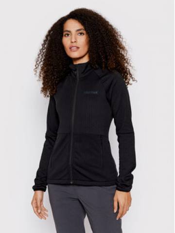 Marmot Флісовий реглан Leconte Fleece 12810 Чорний Regular Fit Marmot Флісовий реглан Leconte Fleece 12810 Чорний Regular Fit