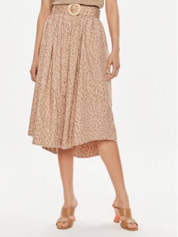 TWINSET Спідниця трапеція 241TT2114 Бежевий Loose Fit TWINSET Спідниця трапеція 241TT2114 Бежевий Loose Fit