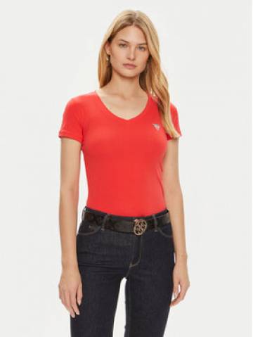 Guess Футболка W2YI45 J1314 Червоний Slim Fit Guess Футболка W2YI45 J1314 Червоний Slim Fit