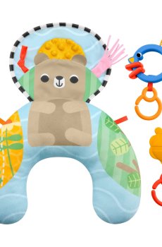 Подушка для игры на животике Fisher-Price Ласковый медвежонок, с рождения (JHB44)