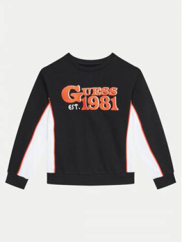 Guess Світшот L4BQ02 KAX74 Чорний Regular Fit Guess Світшот L4BQ02 KAX74 Чорний Regular Fit