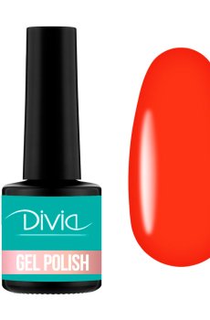 Гель-лак для ногтей Divia Professional Pomegranate Di1229, PG020, 8 мл