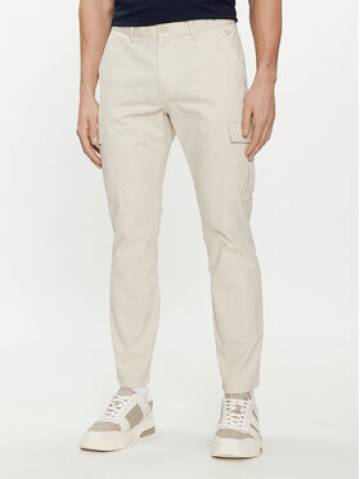 Tommy Jeans Штани з тканини Austin DM0DM18940 Бежевий Slim Fit Tommy Jeans Штани з тканини Austin DM0DM18940 Бежевий Slim Fit