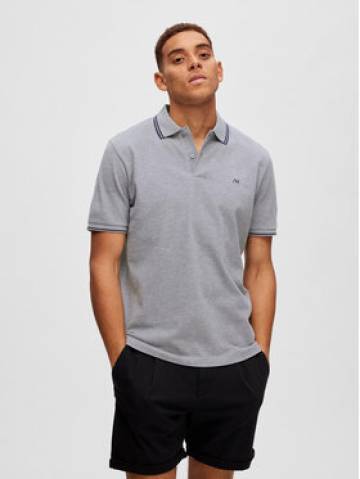 Selected Homme Поло 16087840 Сірий Regular Fit Selected Homme Поло 16087840 Сірий Regular Fit