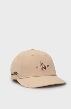 Мужская бежевая кепка SEASONAL FLAG Бежевый ONESIZE Tommy Hilfiger AM0AM13348