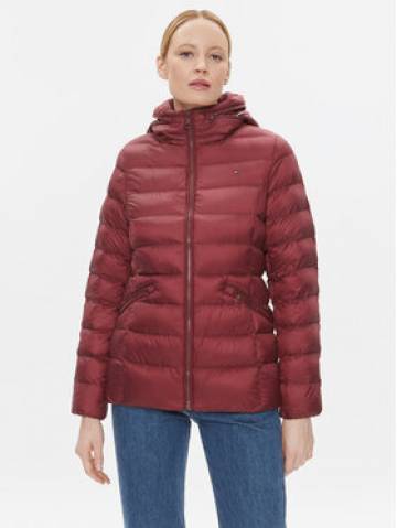 Tommy Hilfiger Пуховик WW0WW39581 Бордовий Regular Fit