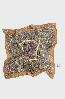 Женский оливковый платок с узором Оливковый ONESIZE Bimba Y Lola 252BASC01.10530