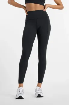 Женские черные тайтсы NB Sleek Pocket High Rise Legging 25" Черный S New Balance WP51268BK