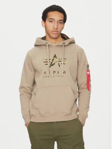 Alpha Industries Світшот Camo Tpu 146337 Бежевий Regular Fit Alpha Industries Світшот Camo Tpu 146337 Бежевий Regular Fit