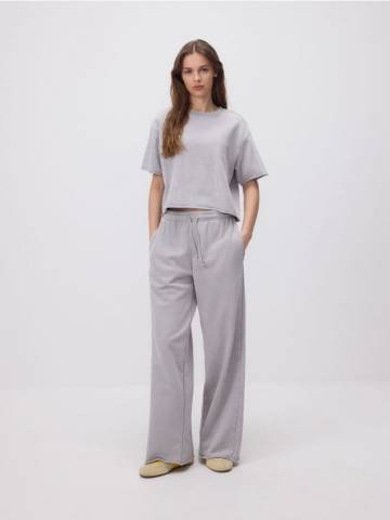 Reserved - LADIES` TROUSERS - темно-сірий - 9277B-90X Reserved - LADIES` TROUSERS - темно-сірий - 9277B-90X