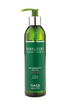 Уценка! Шампунь Emmebi Italia BioNature Mineral Treatment Frequent Use Shampoo для ежедневного применения, 250 мл