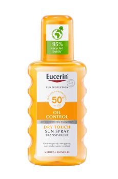 Солнцезащитный спрей для тела и лица Eucerin Sun Spray Transparent SPF 50, 200 мл