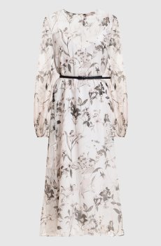 Белое платье CAMPO из шелка