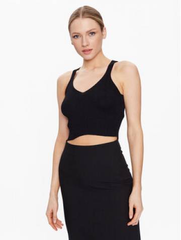 Sisley Топ 11APMH003 Чорний Slim Fit Sisley Топ 11APMH003 Чорний Slim Fit