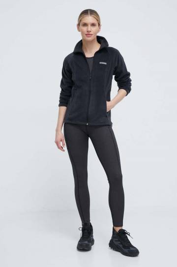 Спортивная кофта Columbia Benton Springs цвет чёрный однотонная 1372111 Спортивная кофта Columbia Benton Springs цвет чёрный однотонная 1372111