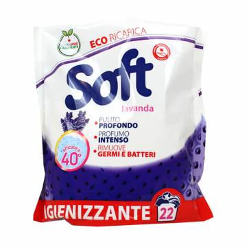 Универсальный стиральный порошок Soft Lavanda с активным кислородом, 22 стирки, 1.1 кг Универсальный стиральный порошок Soft Lavanda с активным кислородом, 22 стирки, 1.1 кг
