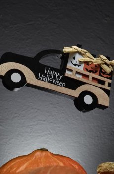 Стояча прикраса Halloween - чорний