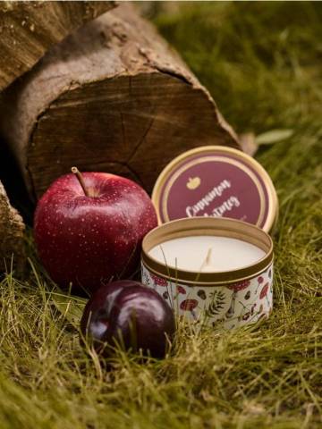 Свічка Cinamon Nutmeg - рожевувато-ліловий Свічка Cinamon Nutmeg - рожевувато-ліловий