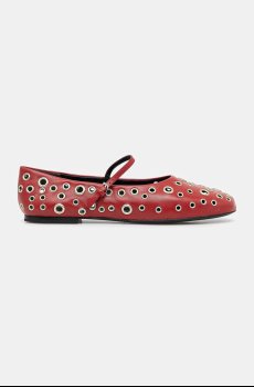 Кожаные балетки Tory Burch Eyelet Mary Jane Ballet