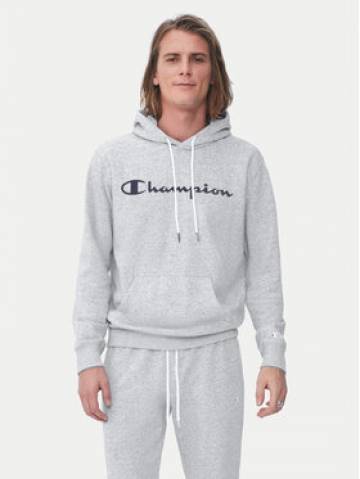 Champion Світшот Script Logo 217142 Сірий Comfort Fit Champion Світшот Script Logo 217142 Сірий Comfort Fit