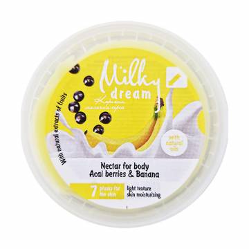 Нектар для тела Milky Dream Ягоды асаи и банан, 120 мл Нектар для тела Milky Dream Ягоды асаи и банан, 120 мл