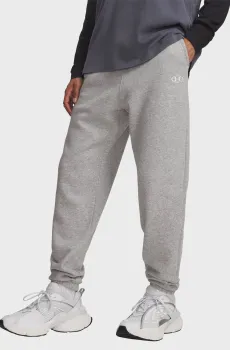 Мужские серые спортивные брюки UA Rival Flc Pants Серый L Under Armour 6013444-011