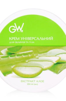 Крем для тела и лица Green Way ФітоЛінія универсальный с экстрактом алоэ, 250 мл