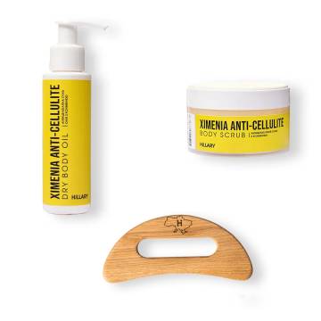 Шкребок гуаша для тіла + Антицелюлітні засоби Хimenia Anti-cellulite Шкребок гуаша для тіла + Антицелюлітні засоби Хimenia Anti-cellulite