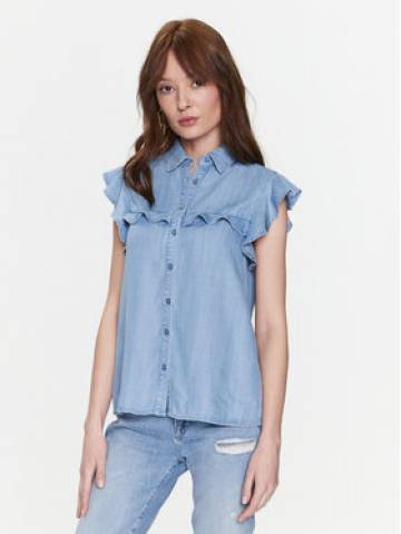 Salsa Блузка 127417 Голубий Regular Fit Salsa Блузка 127417 Голубий Regular Fit