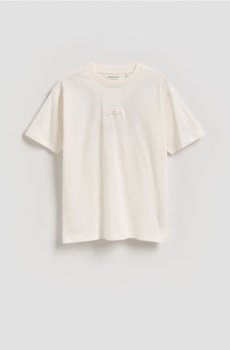 Reserved - Бавовняна футболка - кремовий - 020IT-01X
