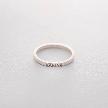 Серебряное кольцо с именем 112187littlename Серебряное кольцо с именем 112187littlename
