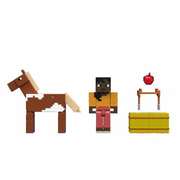 Набір фігурок Minecraft Stable Master Makena and Horse (GTT53/9) Набір фігурок Minecraft Stable Master Makena and Horse (GTT53/9)