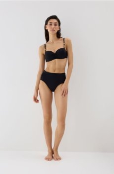 Reserved - LADIES` BEACHWEAR BRIEFS - чорний - 549HP-99X